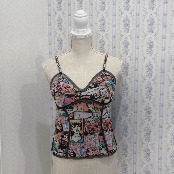 Victoria's Secret Other - Vintage Victoria's Secret comic cartoon cami top